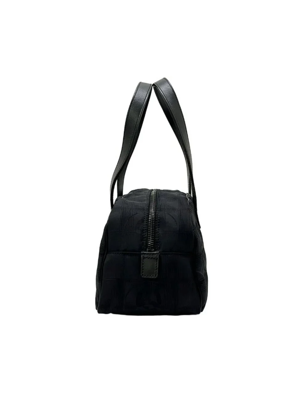 Chanel Handbag New Travel Line Black Leather